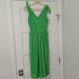 Kelly Green Cremieux Sundress